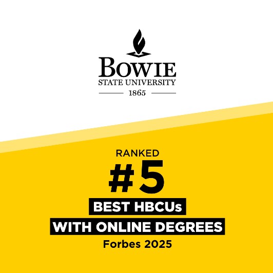 afronews's tweet image. Bowie State University ranks No. 5 in Forbes’ 2025 top online HBCUs list
By Bowie State University
ow.ly/3zV150WIxLP

#bowiestate #onlineeducation #hbcuexcellence #top5hbcu #affordablelearning