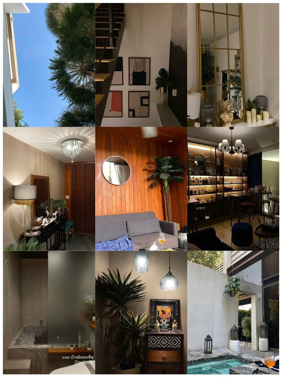 เฮียยังสนใจเปิดรีสอร์ทหรือโรงแรมเล็กๆมั้ย ตกแต่งเก่งมาก รสนิยมดีมาก แค่คิดว่าได้มาพักก็น่าจะมีความสุขแล้ว แต่ละมุมของบ้านสวยจริงๆ 

Cr. เซฟจากนุชมาฮะ

#เป๊กผลิตโชค #PeckPalitChoke