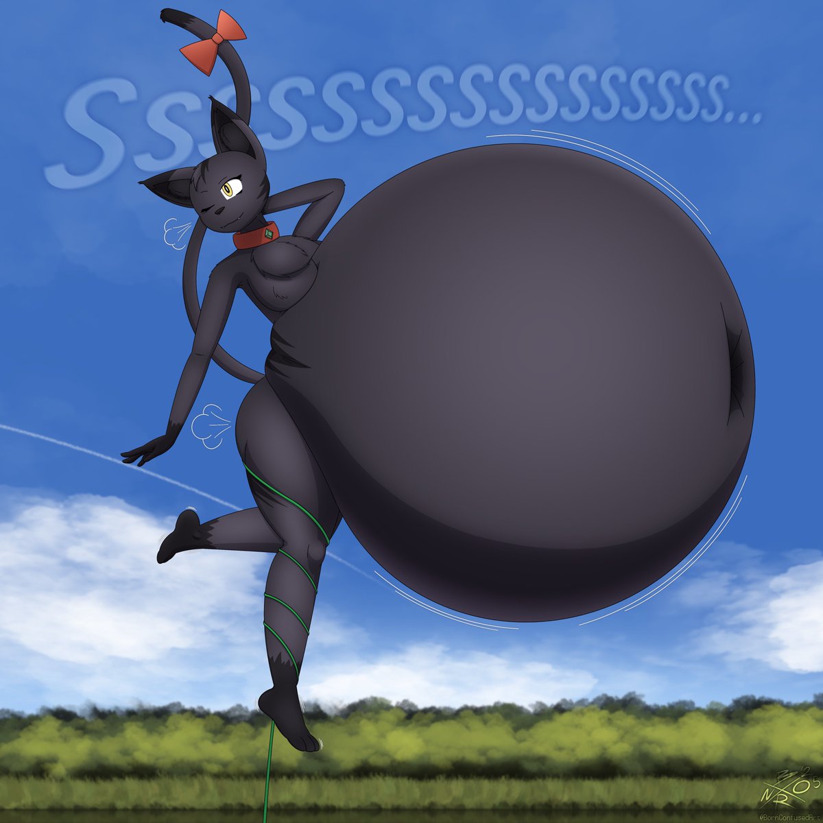 Happy #HeliumDay!
The background was based off the scenery of a trip I went on. Hope you like it.
#AirborneAugust