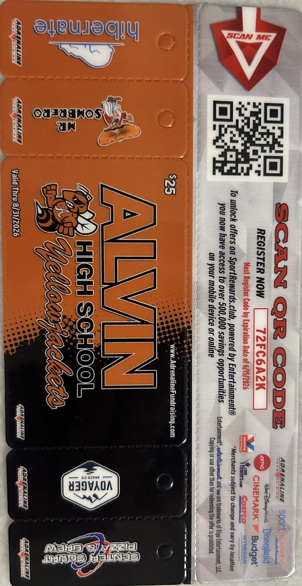 Alvin High School Booster Club tweet media