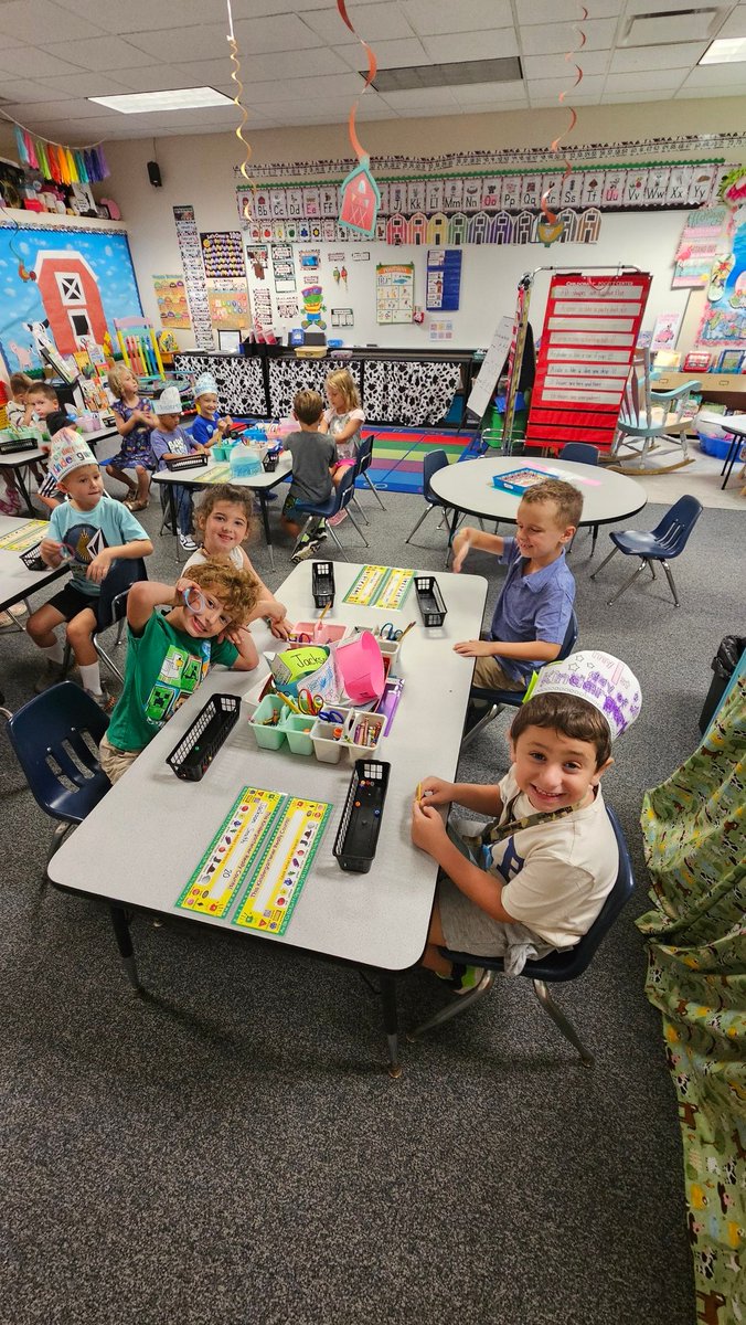 Our class is a family! Each color on our bracelet represents something for this year; kindness, making memories, being ourselves, celebrating differences, and one for being unique!