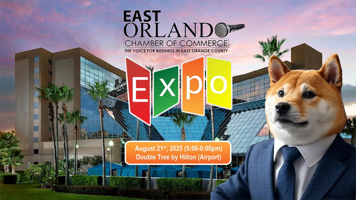 ORLANDO BUSINESS EXPO: CALLING ORLANDO SHIBES📢

I have purchased a table booth at the upcoming Orlando Business Expo taking place this Thursday. 

The event will be the perfect opportunity to network with and educate over 600+ attendees from local businesses about the benefits