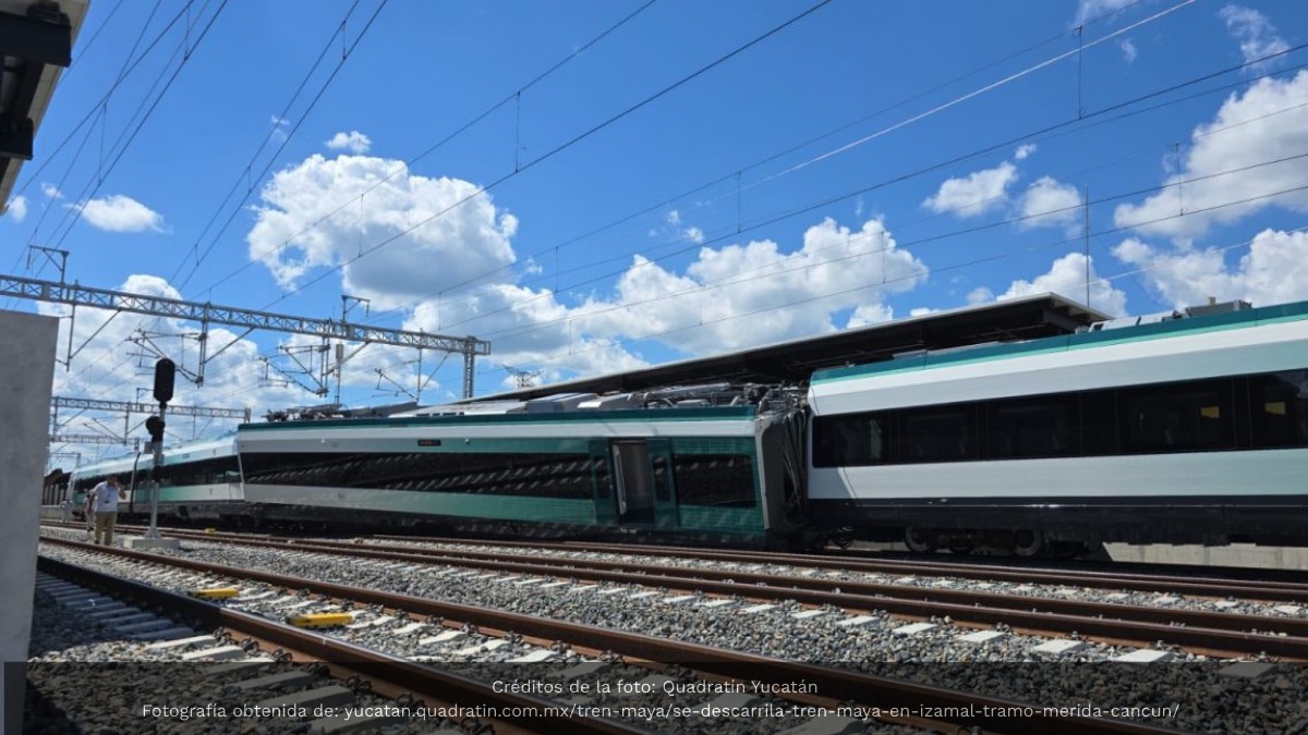 greenpeacemx's tweet photo. #ÚltimaNoticia 🔴

🚆 Ante el segundo incidente de descarrilamiento de uno de los vagones del Tren Maya, reiteramos el llamado al gobierno de México de detener las nuevas obras que iniciaron en abril de este año y a revisar las condiciones de operación. 

Sigue 👇 https://t.co/f4ZI2HDqIN