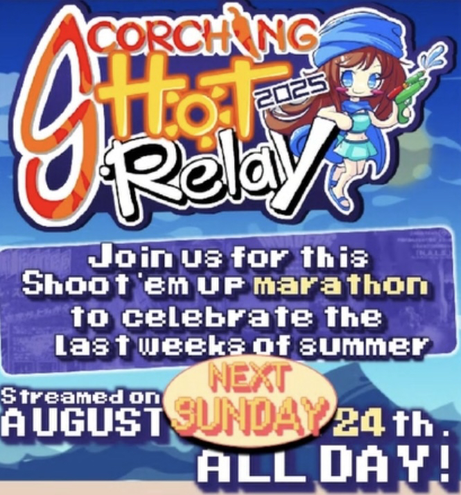 Will be participating in this event playing Pink Sweets. It's this Sunday the 24th. Schedule: horaro.org/shr/shr