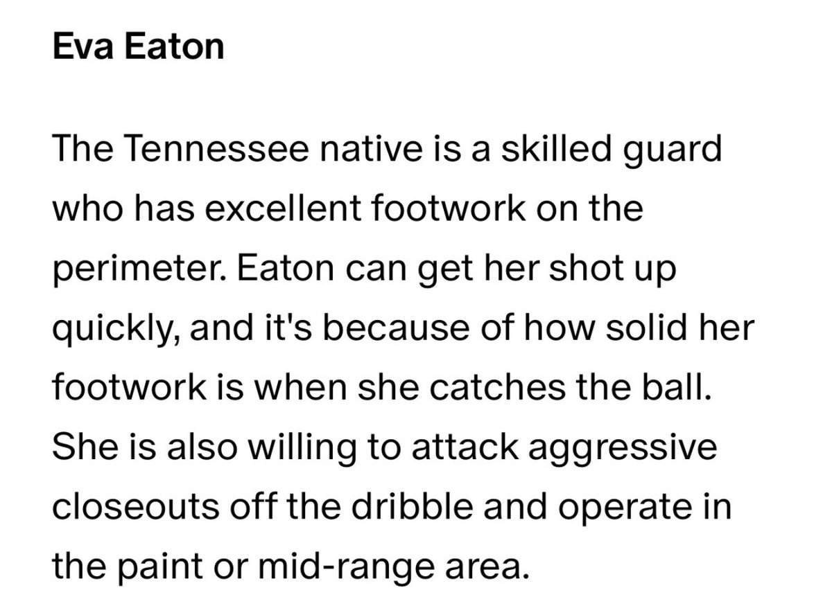 <a href="/evaeaton2028/">Eva Eaton</a> can score it at all three levels! Had many big scoring games this summer. She recently picked up an offer from Bethel University (TN). Keep up the hard work Eva! #TTP