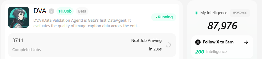 uksuyy's tweet image. Day 21 running the @Gata_xyz DVA  , 87K and Climbing.

87k Intelligence Points. So close to six figures I can almost taste the digital validation.

the question isn't if I'll hit 100K this week.

it's whether the network can handle my relentless, point-hoarding ambition.

my PC…