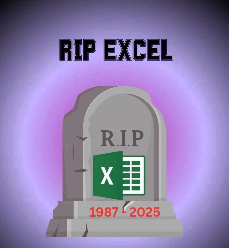 KhusbooT14835's tweet image. RIP Microsoft EXCEL ?
Excel Is Dead; Don't waste time on formulas, functions, and complex calculations.
I don't understand why people are not using AI in Excel.
Here are 13 AI tools that make Excel seem like a toy: 👇