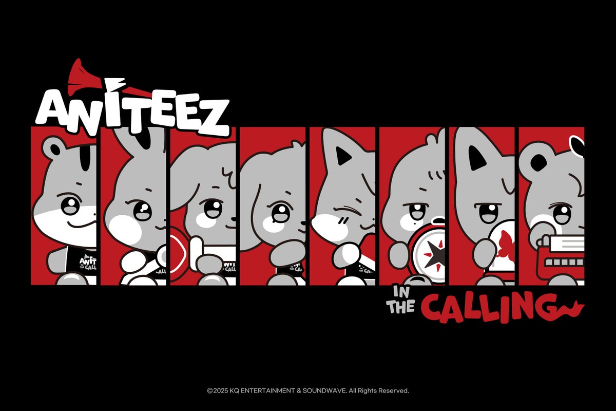 ANITEEZ IN TREASURE (@ateezpopup_sw) on Twitter photo #ATEEZ X #ANITEEZ
POP-UP EXHIBITION & STORE
📯 ANITEEZ IN THE CALLING ⌛️
📢
WHO IS THE REAL ANITEEZ?
🗓️ 09. 01 MON - 09.14 SUN (KST)
📌 MORE INFORMATION: 08. 23 SAT 7PM (KST)
<a href="/ATEEZofficial/">ATEEZ(에이티즈)</a>
#에이티즈 #애니티즈
#ANITEEZ_IN_THE_CALLING
#애니티즈인더콜링 #ATEEZ X #ANITEEZ
POP-UP EXHIBITION & STORE
📯 ANITEEZ IN THE CALLING ⌛️
📢
WHO IS THE REAL ANITEEZ?
🗓️ 09. 01 MON - 09.14 SUN (KST)
📌 MORE INFORMATION: 08. 23 SAT 7PM (KST)
<a href="/ATEEZofficial/">ATEEZ(에이티즈)</a>
#에이티즈 #애니티즈
#ANITEEZ_IN_THE_CALLING
#애니티즈인더콜링