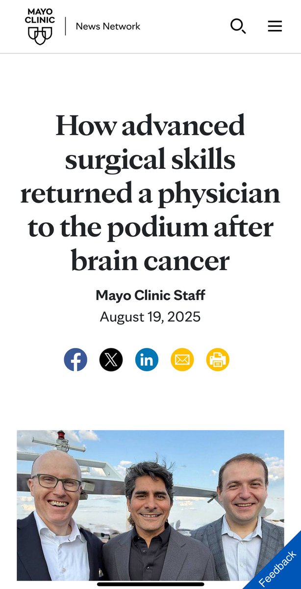 🩺 Hari (హరి 🇮🇳) Kalagara (@kalagarahari) on Twitter photo Must read and listen 🥰!!
So inspiring to hear this speech from Dr Bobby Mukkamala <a href="/PresAmerMed/">Bobby Mukkamala, MD</a> AMA President <a href="/AmerMedicalAssn/">AMA</a> !
🇮🇳 ❤️ 🇺🇸
Now everyone knows why <a href="/MayoClinic/">Mayo Clinic</a> ranks No.1 🏥 in the 🌎 every year over many years !
🎥 youtu.be/f-MFyWl-D8o?si…
Thx 🙏 <a href="/KentThielen/">Kent Thielen</a> Must read and listen 🥰!!
So inspiring to hear this speech from Dr Bobby Mukkamala <a href="/PresAmerMed/">Bobby Mukkamala, MD</a> AMA President <a href="/AmerMedicalAssn/">AMA</a> !
🇮🇳 ❤️ 🇺🇸
Now everyone knows why <a href="/MayoClinic/">Mayo Clinic</a> ranks No.1 🏥 in the 🌎 every year over many years !
🎥 youtu.be/f-MFyWl-D8o?si…
Thx 🙏 <a href="/KentThielen/">Kent Thielen</a>