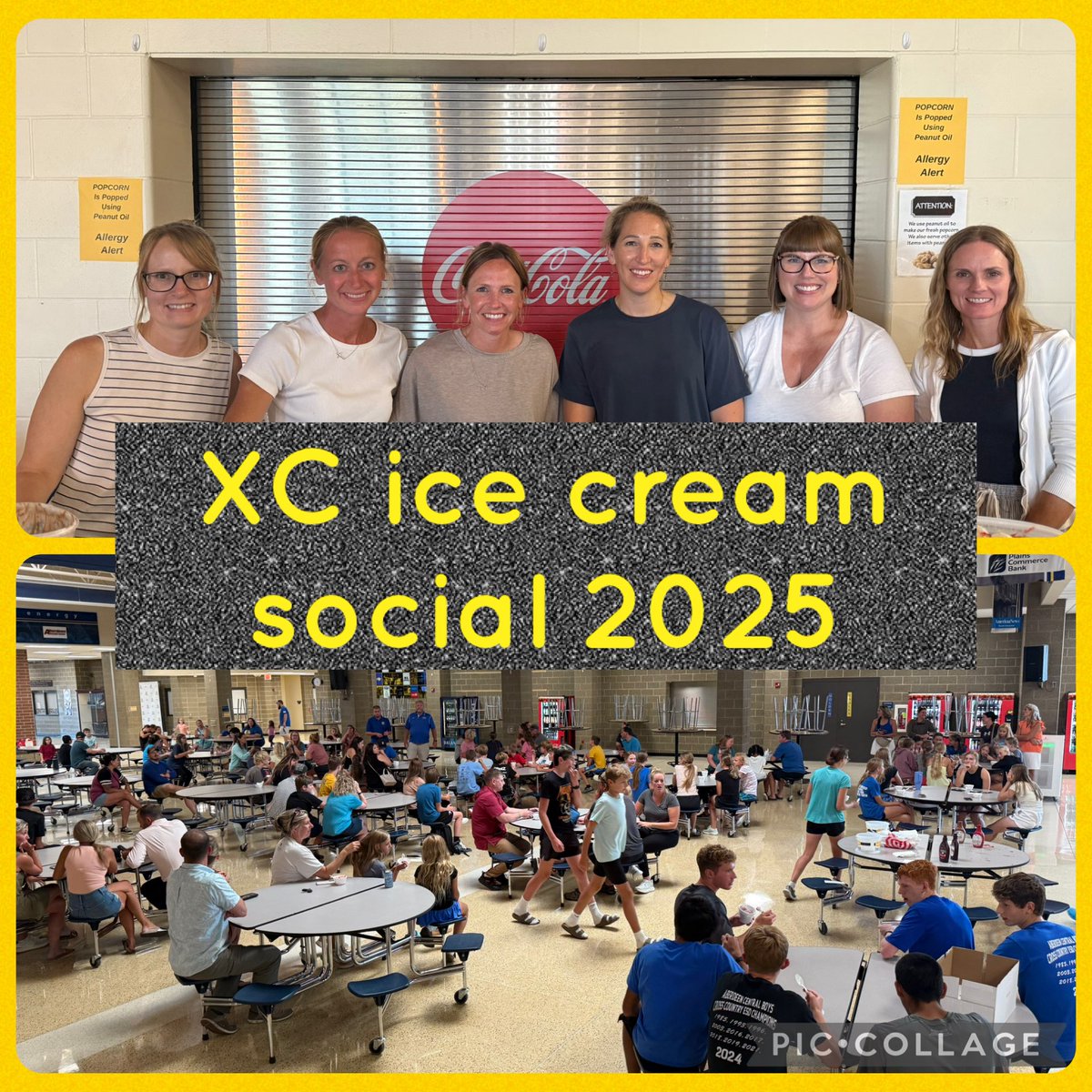 ACTnF's tweet image. ACXC2025 ice cream social. Thanks to the pride parents, coaches and athletes for a great team building event! Go Eagles