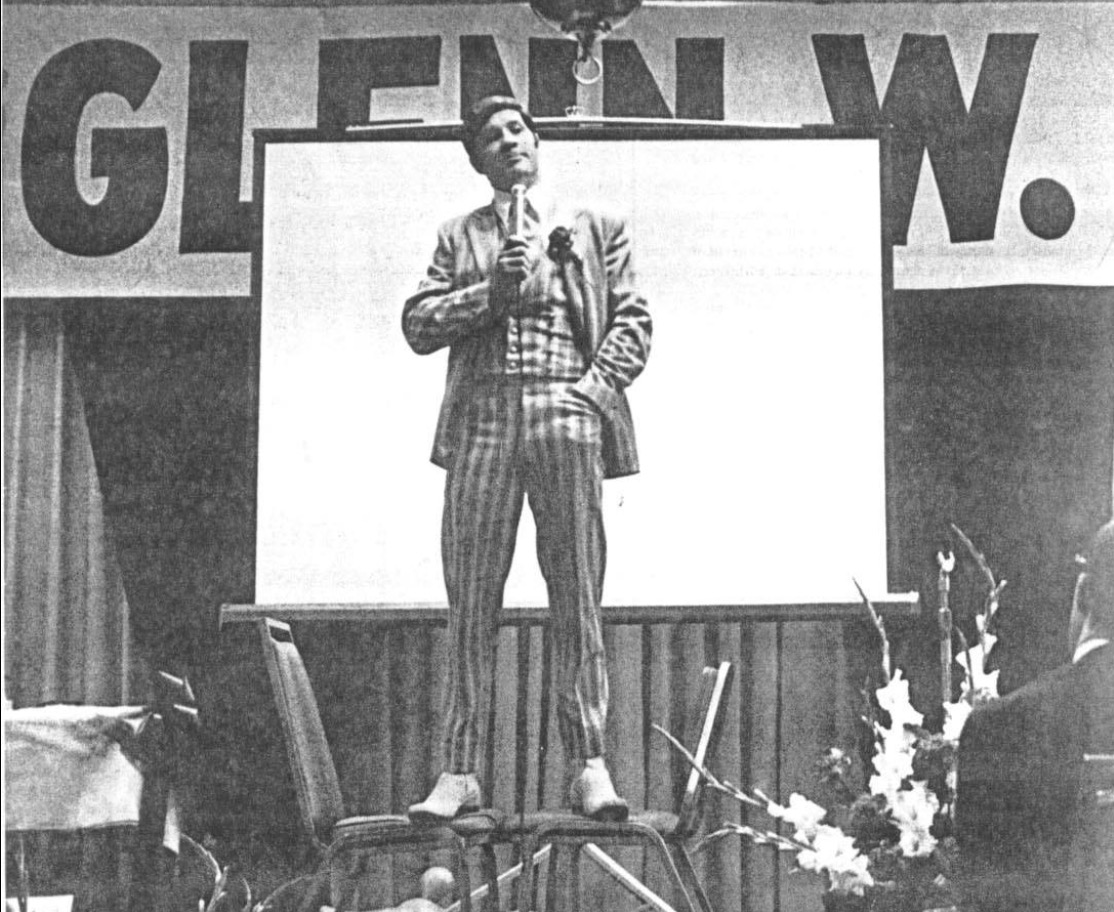 Happy birthday to the late Glenn W. Turner, whose album Dare to Be Great! is featured in Episode 21 of My Weird Record Collection! The episode is now up on YouTube -- sorry for the delay, but a family emergency delayed the YouTube post. (All is better now!)