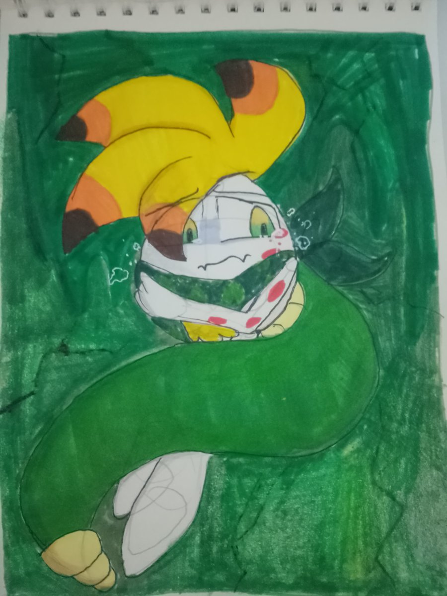 IRosas29560's tweet photo. Ya hace mucho que no dibujo nada de #ellegadodetotoydi de #huevocartoon la saga de un legado que toto es abuelo y que su familia crece pero bueno para no estar inactiva el día de hoy aquí les dejo un onyx agrietado 🐍🐤🥚#fanart #draw #au #dibujos https://t.co/0sXiGBinWt