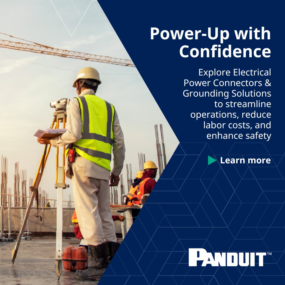 𝗣𝗼𝘄𝗲𝗿𝗶𝗻𝗴 𝘆𝗼𝘂𝗿 𝘄𝗼𝗿𝗹𝗱, 𝗮𝗱𝘃𝗮𝗻𝗰𝗶𝗻𝗴 𝘆𝗼𝘂𝗿 𝘀𝘂𝗰𝗰𝗲𝘀𝘀.
In the electrification era, our Power &amp; Grounding Solutions help you build safer, efficient and dependable infrastructures.
okt.to/IvsFB3