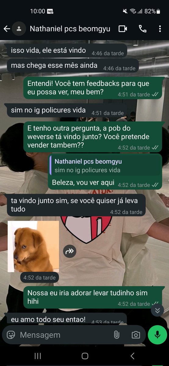 eikkeab's tweet photo. eu levei calote desse mesmo mano, comprei uns card do beomgyu com ele em março e ate hoje nada kkk policures o ig do pilantra https://t.co/91zK2Tc6nb