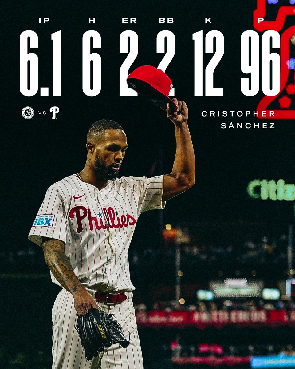 Sánchie matched his career-high in strikeouts tonight