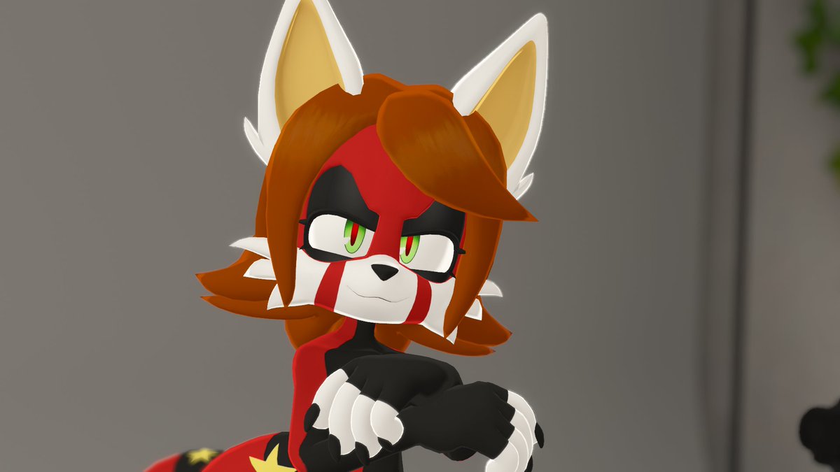 Finished commission for lunicidalbiscuit on discord. #vrchat #mobian #sonicoc