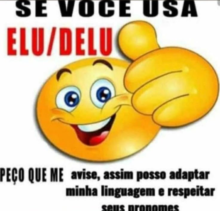 se vc nao consegue fazer o básico q eh respeitar o pronome de alguem seja feminino, masculino ou neutro sugiro q melhore! gostar ou n gostar de pronome neutro n importa se vc só precisa se referir à outra pessoa do jeito q ela prefere e se sente melhor :) nao usa pra vc entao
