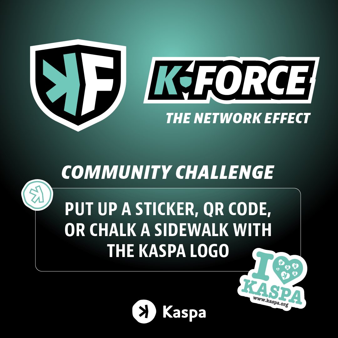 Kaspa_Commons's tweet image. We love seeing the community amplify! #KForce Army unite!  Well done, @tomhueskes