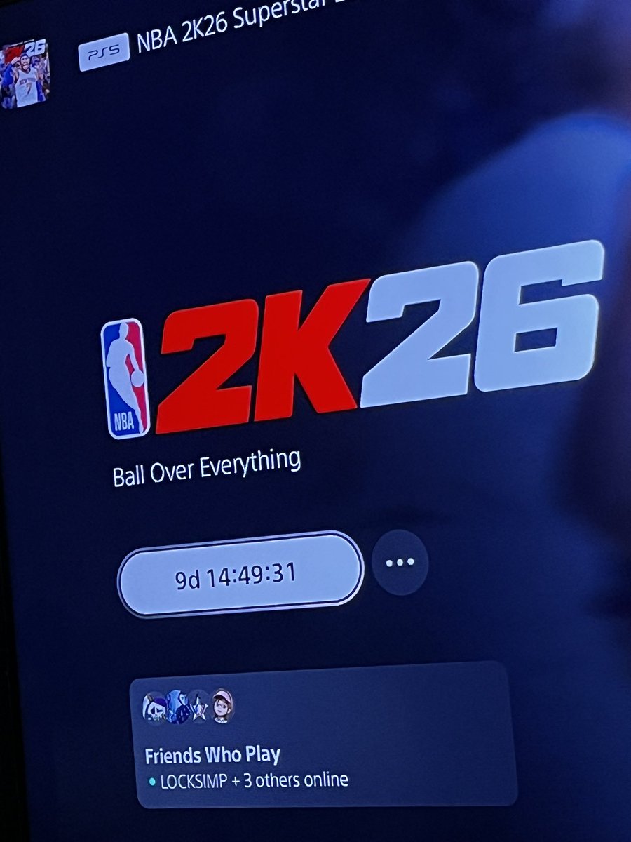 9Days….. #2KCommunity #NBA2K26