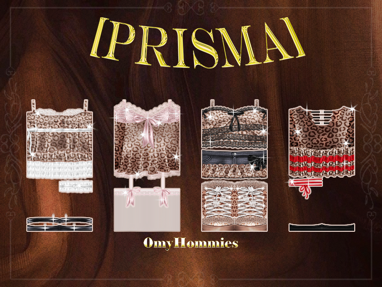 Leopard Collection!!!🐆🤎🖤

Each one comes in black, white, red and pink!
New Fits available now on PRISMA!!! 
roblox.com/communities/49…

#robloxclothes #robloxclothing #Robloxdesign #robloxdesigner #roblox #robloxdesign #robloxclothes #RobloxDev #ROBLOX