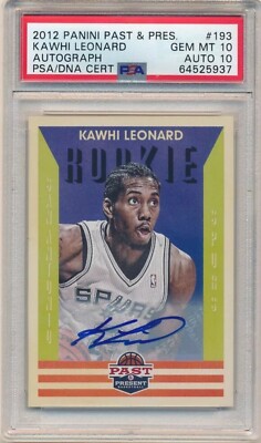 PSA鑑定済Kawhi Leonard Psa10インサート PSA鑑定済Kawhi Leonard Psa10インサート PSA鑑定済Kawhi