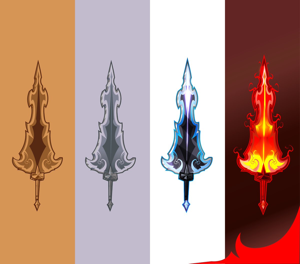 annbeb212's tweet photo. ⚔️ Choose your weapon… Which blade calls to you? 🔥⚡️
Perfect for gamer profiles, streamer badges and community emblems!

#streamerGraphics #GamerArt #TwitchStreamer  #EsportsDesign #StreamerBadge #CustomBadges #TwitchGraphics
@Twitch  @YouTubeGaming  @discord  @kick https://t.co/9c4Wu60u8I