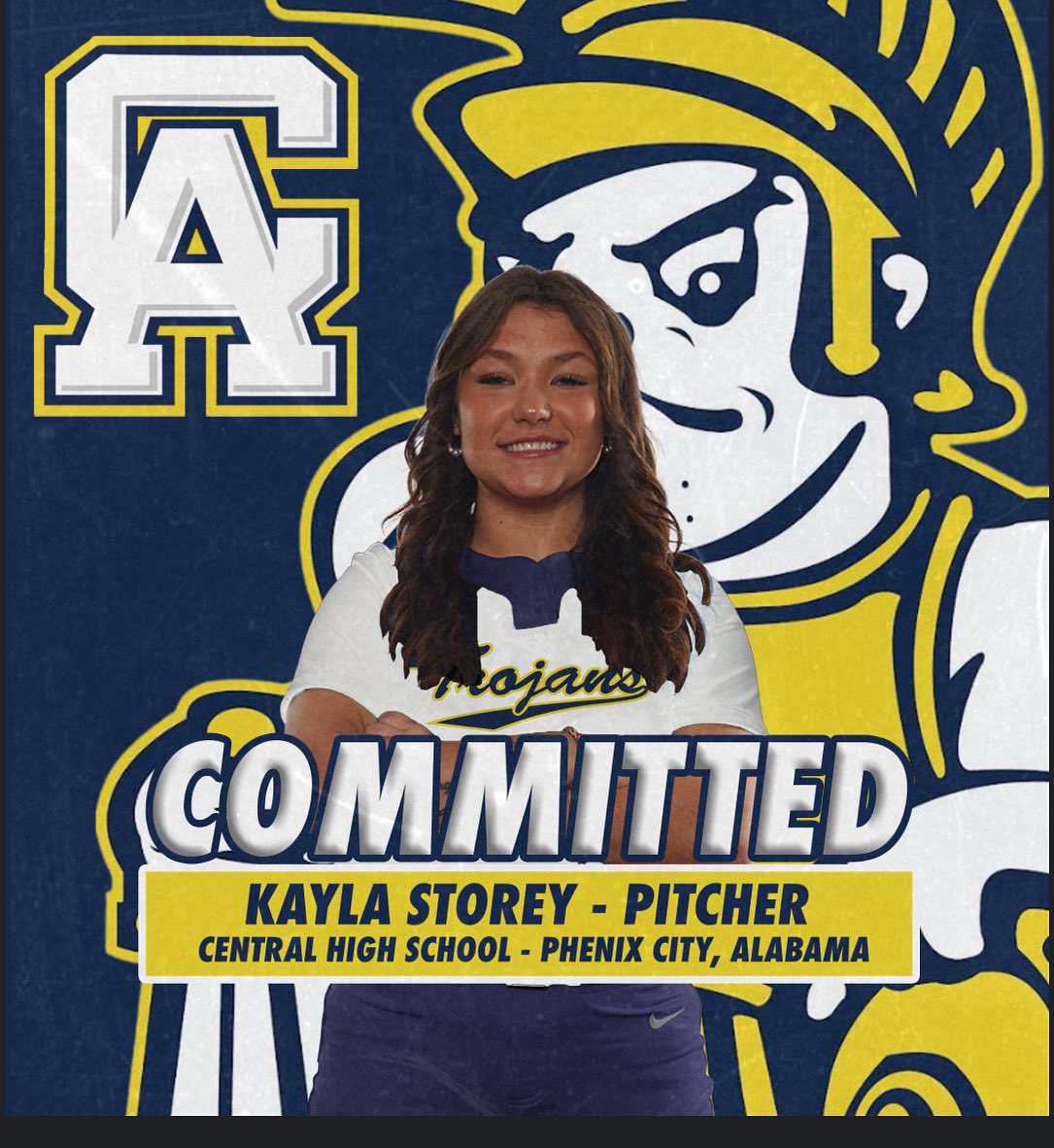 Kayla Storey (@kayla_storey14) on Twitter photo Excited & blessed to announce my verbal commitment to continue my academic & athletic career <a href="/CACC_Softball/">CACC Softball</a>! Thank you to my family, coaches & teammates who have supported me along the way & to <a href="/GregShivers/">Greg Shivers</a> for believing in me & giving me this amazing opportunity! #GoTrojans Excited & blessed to announce my verbal commitment to continue my academic & athletic career <a href="/CACC_Softball/">CACC Softball</a>! Thank you to my family, coaches & teammates who have supported me along the way & to <a href="/GregShivers/">Greg Shivers</a> for believing in me & giving me this amazing opportunity! #GoTrojans