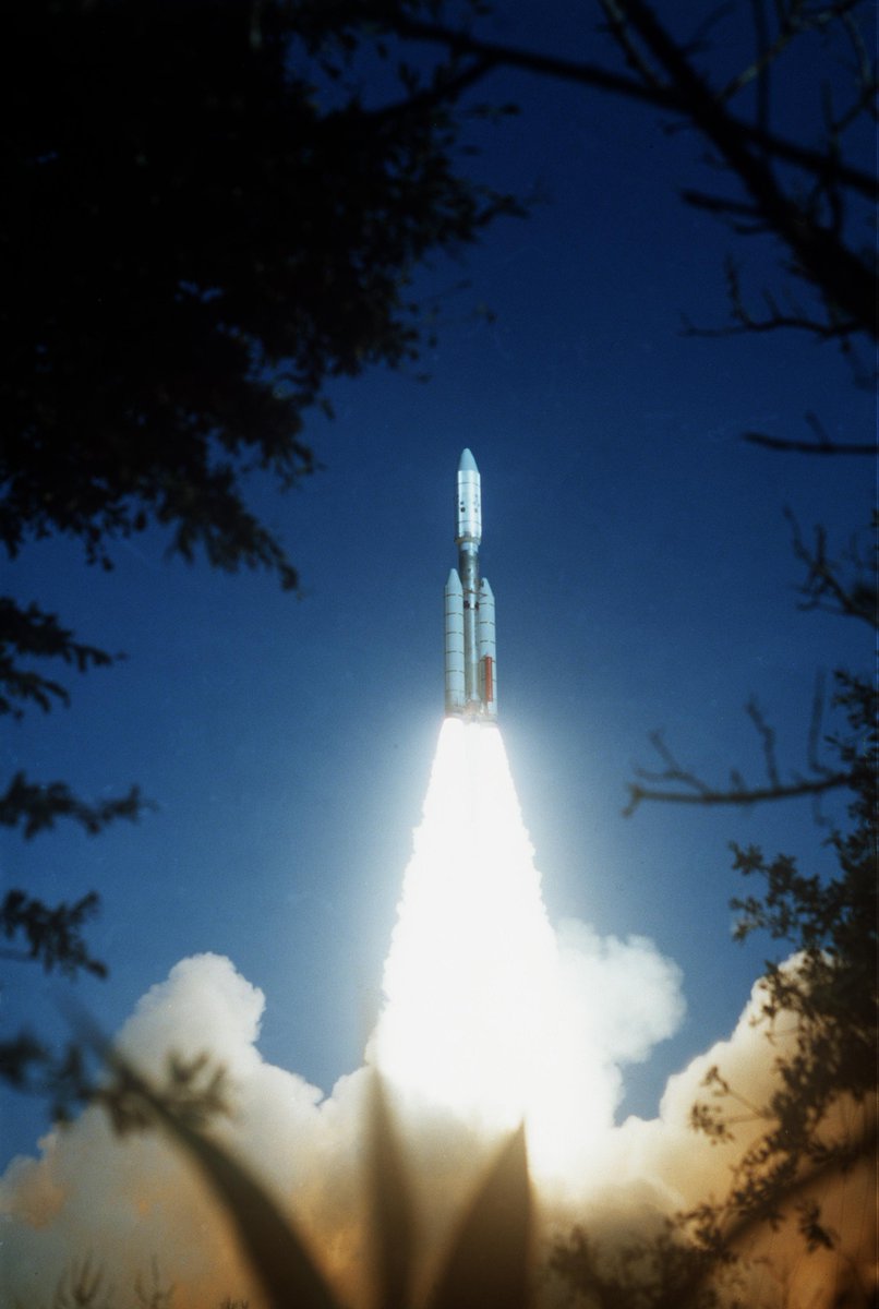 If this photo looks a little retro, it's because it is!

On August 20, 1977, Voyager 2 launched from Cape Canaveral on a Titan/Centaur rocket, beginning its epic journey through the solar system and beyond.

48 years and counting: Get mission updates at science.nasa.gov/blogs/voyager/