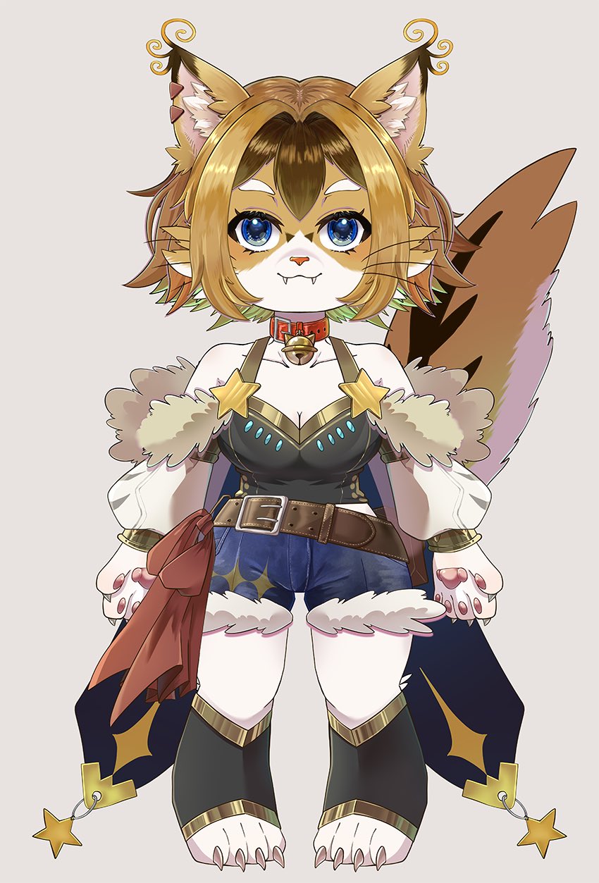 麟童 ましゅ🌟🐈🎨ケモVcreator on X: 