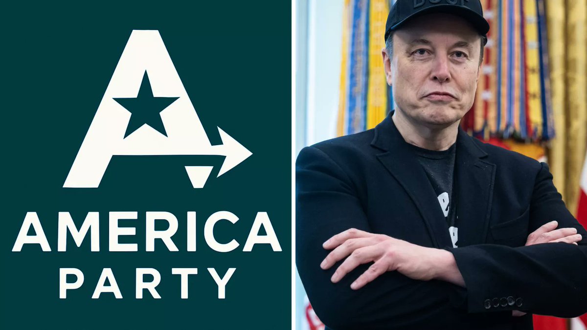 🔴BLOCKCHAIN D: Elon Musk rivede i suoi piani politici: stop alla formazione di un partito per le elezioni del 2026