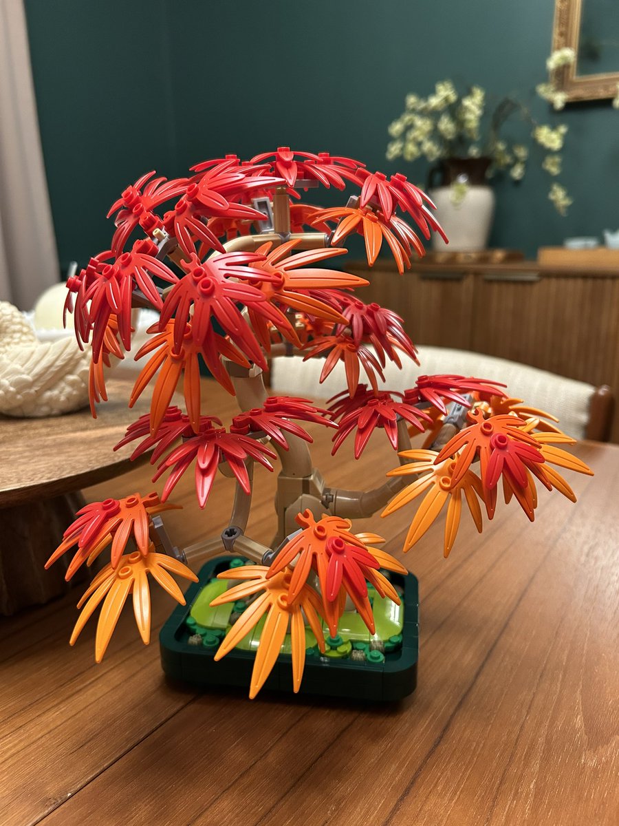 AutomationPanda's tweet image. #LEGO Japanese Maple Tree