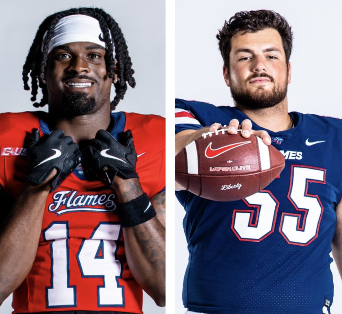 Got our first two player guests lined up for next week’s season debut of the  <a href="/LibertyFootball/">Liberty Football</a> show with <a href="/CoachChadwell/">Jamey Chadwell</a>!   <a href="/EliAuguste2/">Eli Auguste</a> and <a href="/hhayess55/">Harrison Hayes</a> Stop by to say hello August 28 at <a href="/MellowMushroom/">Mellow Mushroom</a> in Lynchburg!