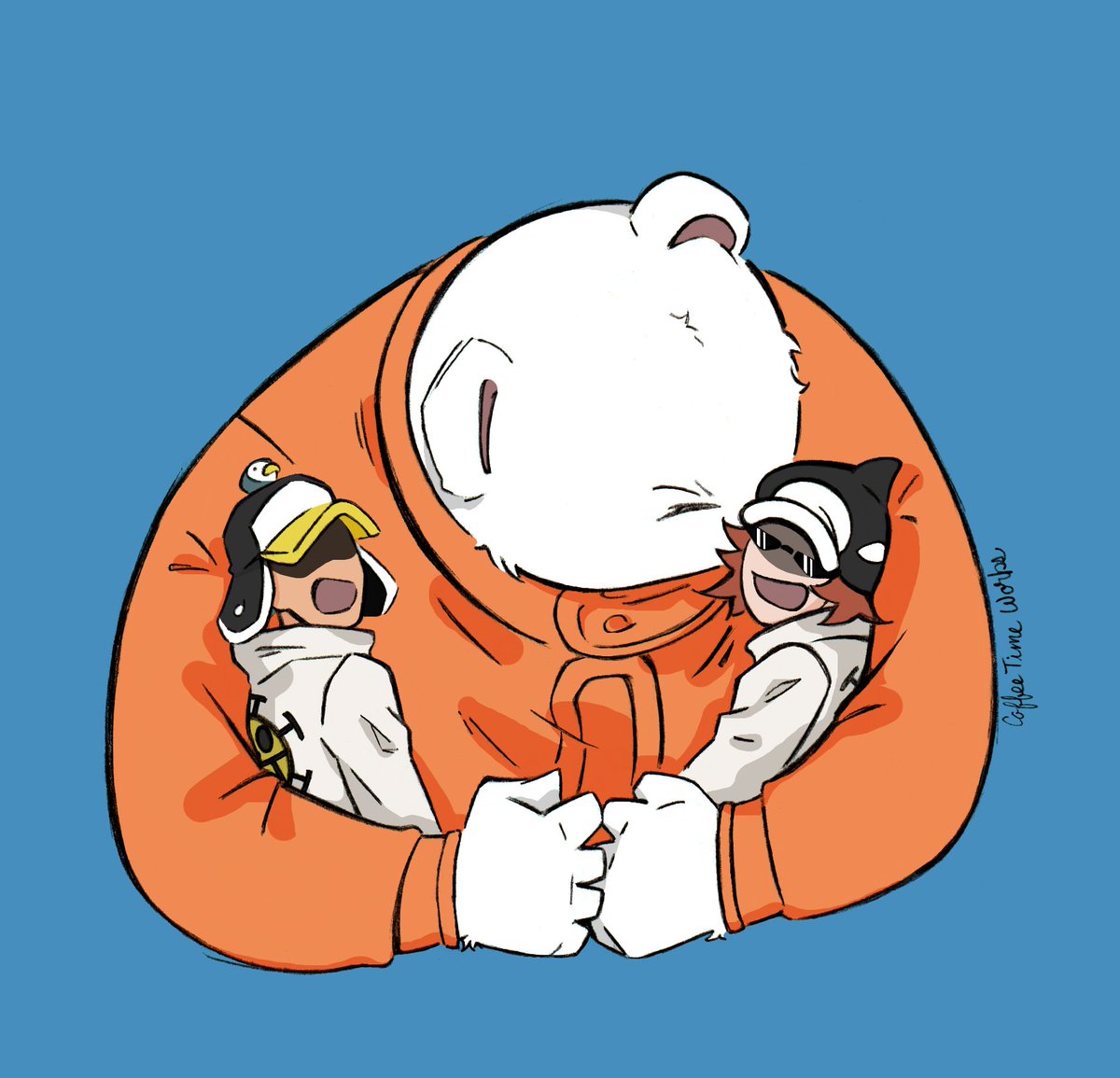 CoffeeTimeWorks's tweet photo. 🐧🐬🐻‍❄️セット https://t.co/TsmGUJPRLC