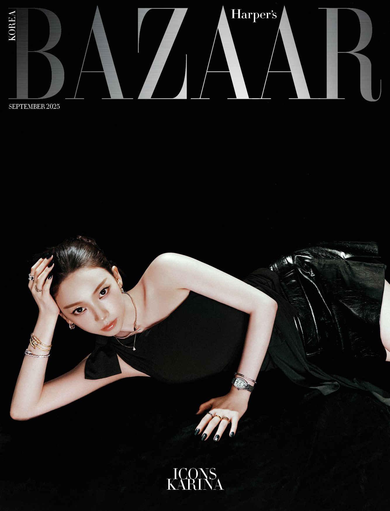 AESPA bazaar 雑誌限定　シークレットトレカ　カリナ　A jp.ktown4u.com : [雑誌] [25-09-09] HARPER'S BAZAAR ICONS