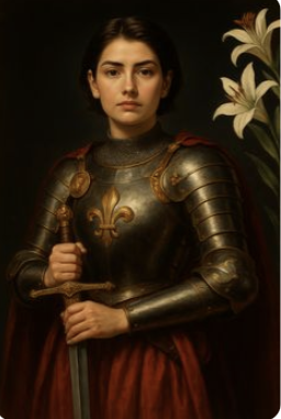 St. Joan of Arc,
   Ora Pro Nobis.