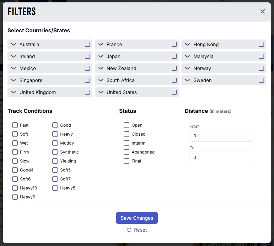 vicdailytips's tweet image. You can set your own filters with SmartOdds. Choose which races you want to see. More customisation than any other platform makes SmartOdds the SmartChoice when it comes to odds! smartb.com.au/smartodds-sign…

Use code TWITTER25 for a 30 day free trial

#compareodds #racingodds