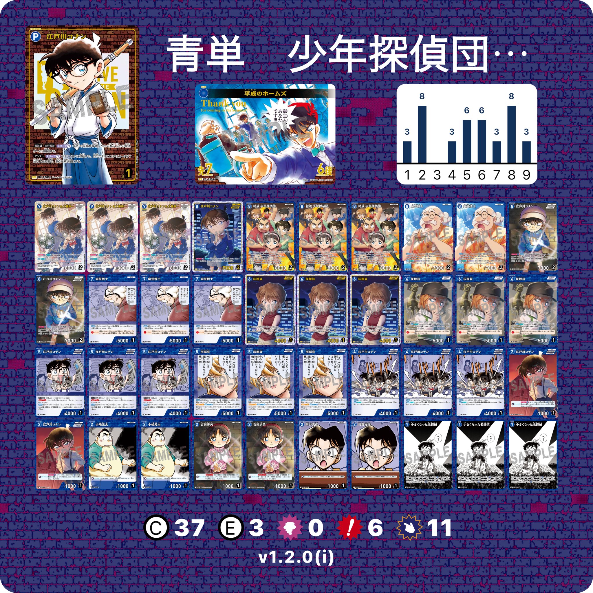 名探偵コナンカードゲーム 交錯する刃 1カートン分 16BOX 288パック