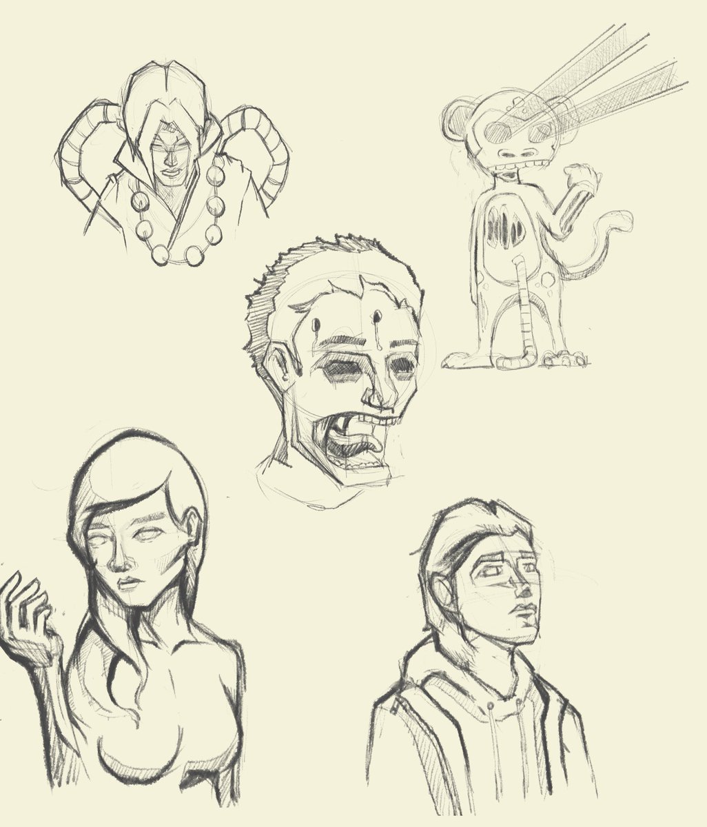 Doodling on spaces