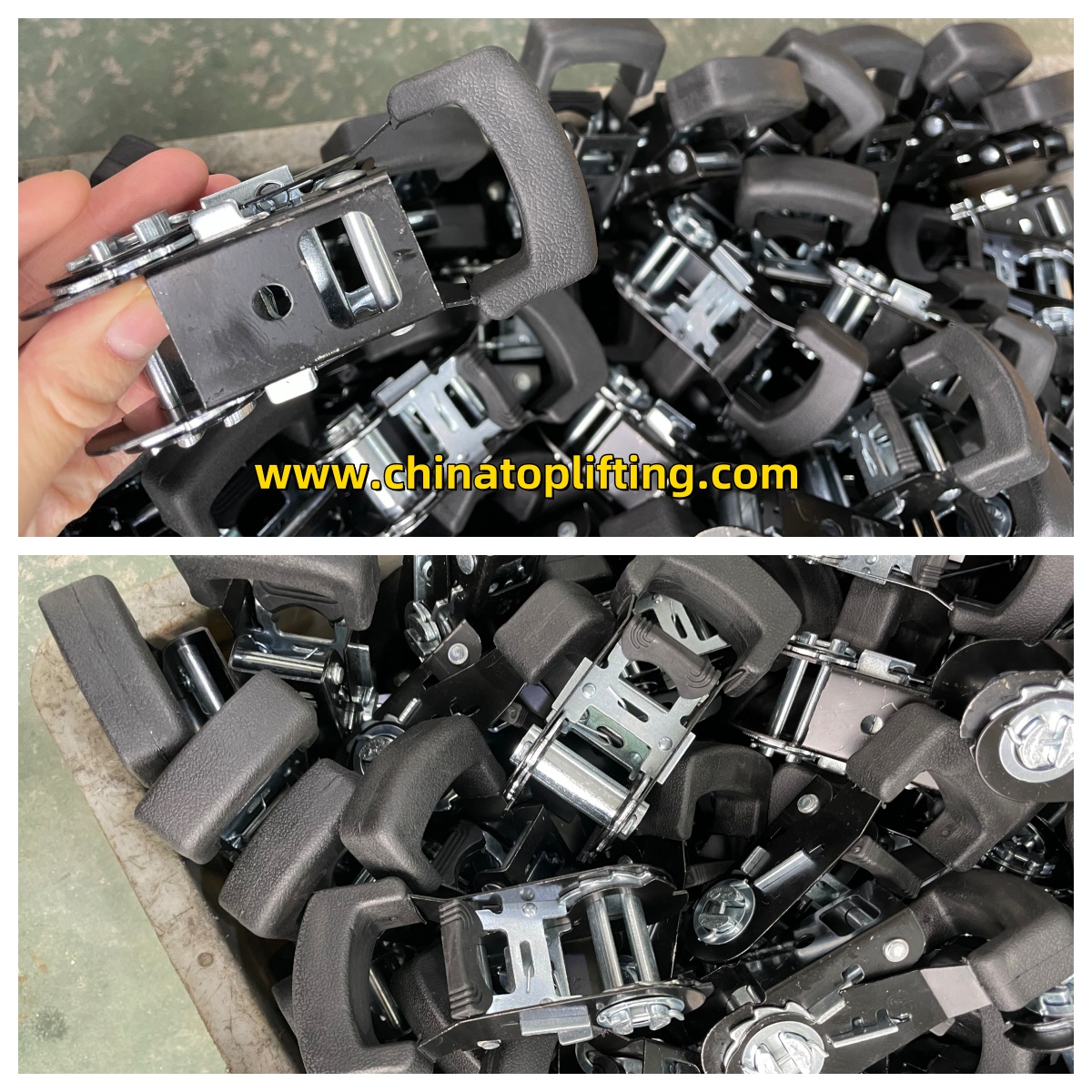 Boost your cargo security with strength and safety. Our rubber-coated ratchet buckle with a durable hook ensures firm fastening and reliable anti-slip protection.
#LiftingSolutions #RatchetBuckle #CargoSecurity #HeavyDuty #RubberCoated #Logistics #CargoTransport #LashingStra