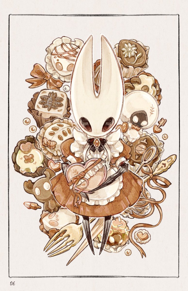 fioco_virus's tweet image. #SilkSong 
hornethornethornet