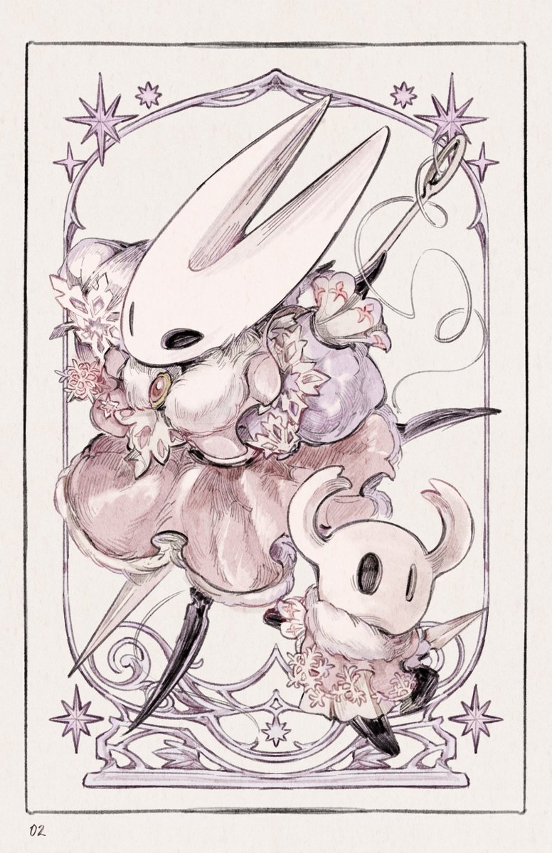 fioco_virus's tweet image. #SilkSong 
hornethornethornet