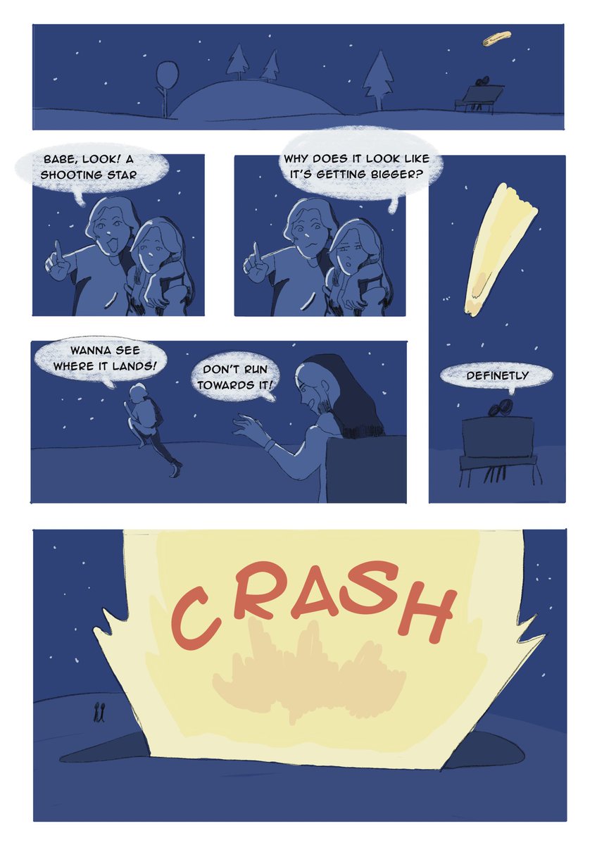 M00N_1E's tweet photo. starcrossed — my first comic for my first final translated into english https://t.co/viyqJkJSBe