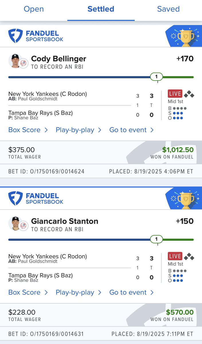 Oh we crushing today!