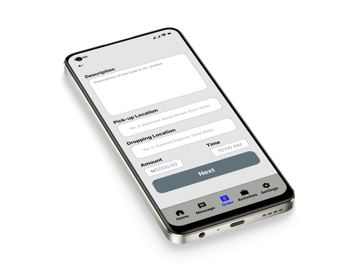 ZharnTech's tweet image. Another Snippet:

#LaunchingSoonOnBehanceCard 

Order Description Page before proceeding to making payment

 #uidesign #uiuxdesign #figma #UIUXDesigner #NigeriaStartUp