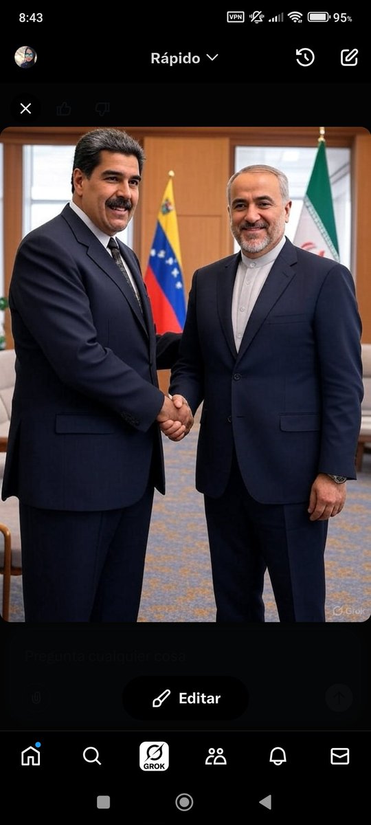 Wladyhernandez (@rouseebonnys) on Twitter photo 💪Venezuela e Irán avanzan en cooperación tecnológica, desafiando el bloqueo imperialista. 💻⚡ ¡Transferencia de conocimiento, desarrollo industrial y soberanía! <a href="/NicolasMaduro/">Nicolás Maduro</a> #LaCasaDeLosFamososMx
#LaCasaDeLosFamososMexico
#LCDLFMX3 #DesafioDelSiglo 💪Venezuela e Irán avanzan en cooperación tecnológica, desafiando el bloqueo imperialista. 💻⚡ ¡Transferencia de conocimiento, desarrollo industrial y soberanía! <a href="/NicolasMaduro/">Nicolás Maduro</a> #LaCasaDeLosFamososMx
#LaCasaDeLosFamososMexico
#LCDLFMX3 #DesafioDelSiglo