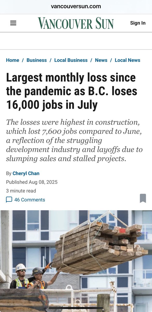 ThomasBeyer's tweet photo. @SmBusiness1st @AntonioTweets2 BC is the worst 

Zero private sector job growth under @bcndp since 2017 and now imploding while debt is exploding 

#bcpoli #EbyMustGo https://t.co/UiMon6eZ88