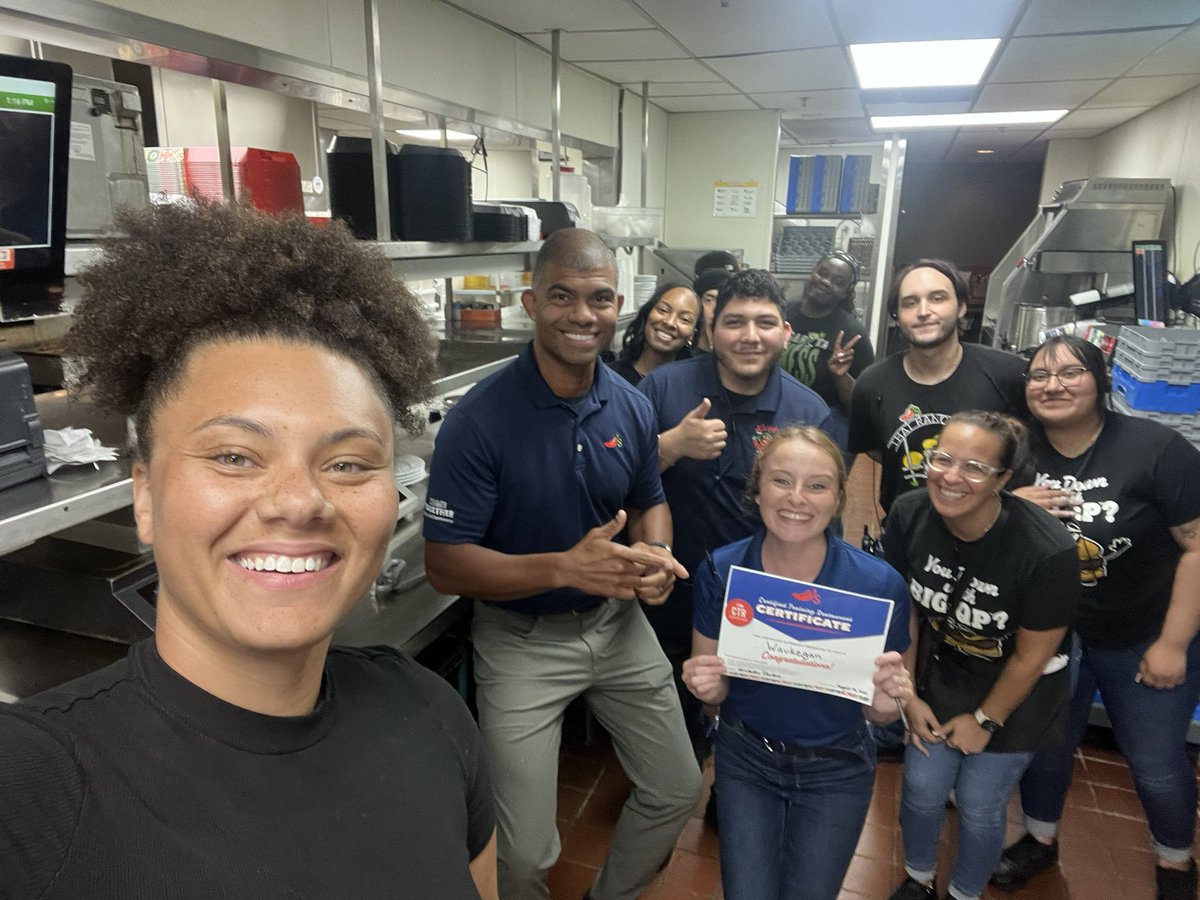It’s OFFICIAL Waukegan has been CTR certified ✅ Keep thriving Rachael!!