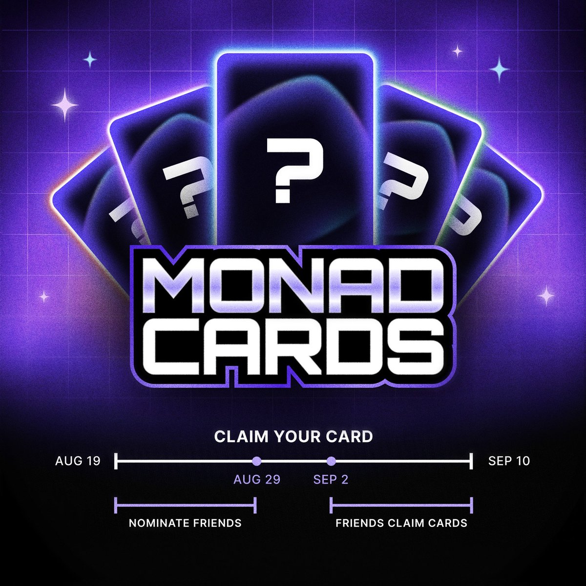 Base Community (@basecommunityy) on Twitter photo Drop your Monad address below within the next 48 hours to receive your Monad Cards 🔥
Don't forget to follow <a href="/EcosystemMonad/">Monad Ecosystem</a> & RT this post Drop your Monad address below within the next 48 hours to receive your Monad Cards 🔥
Don't forget to follow <a href="/EcosystemMonad/">Monad Ecosystem</a> & RT this post