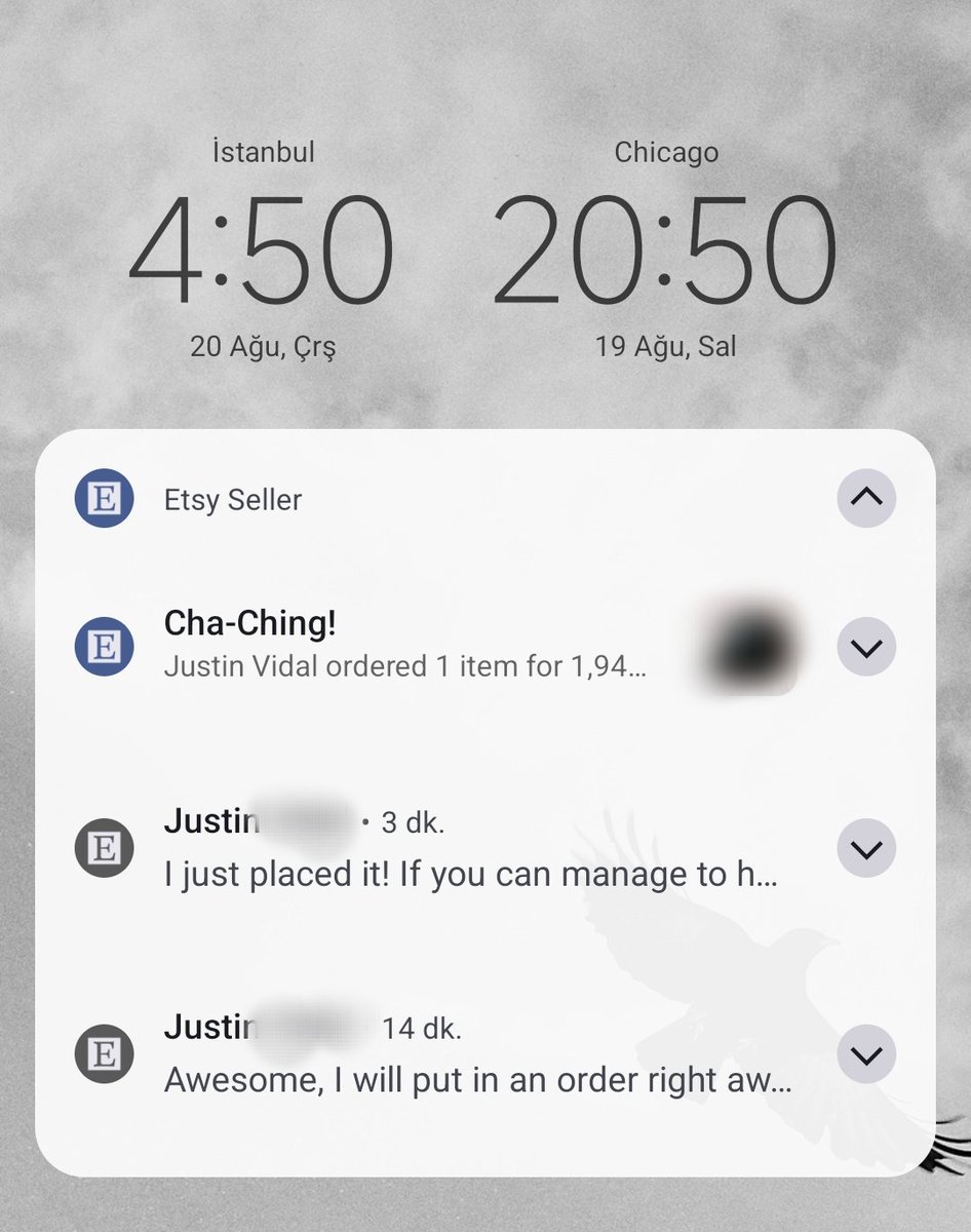 Sabah 5, müşteriye anında dönüş yaptığımız için 1500'e şapka satıyoruz.