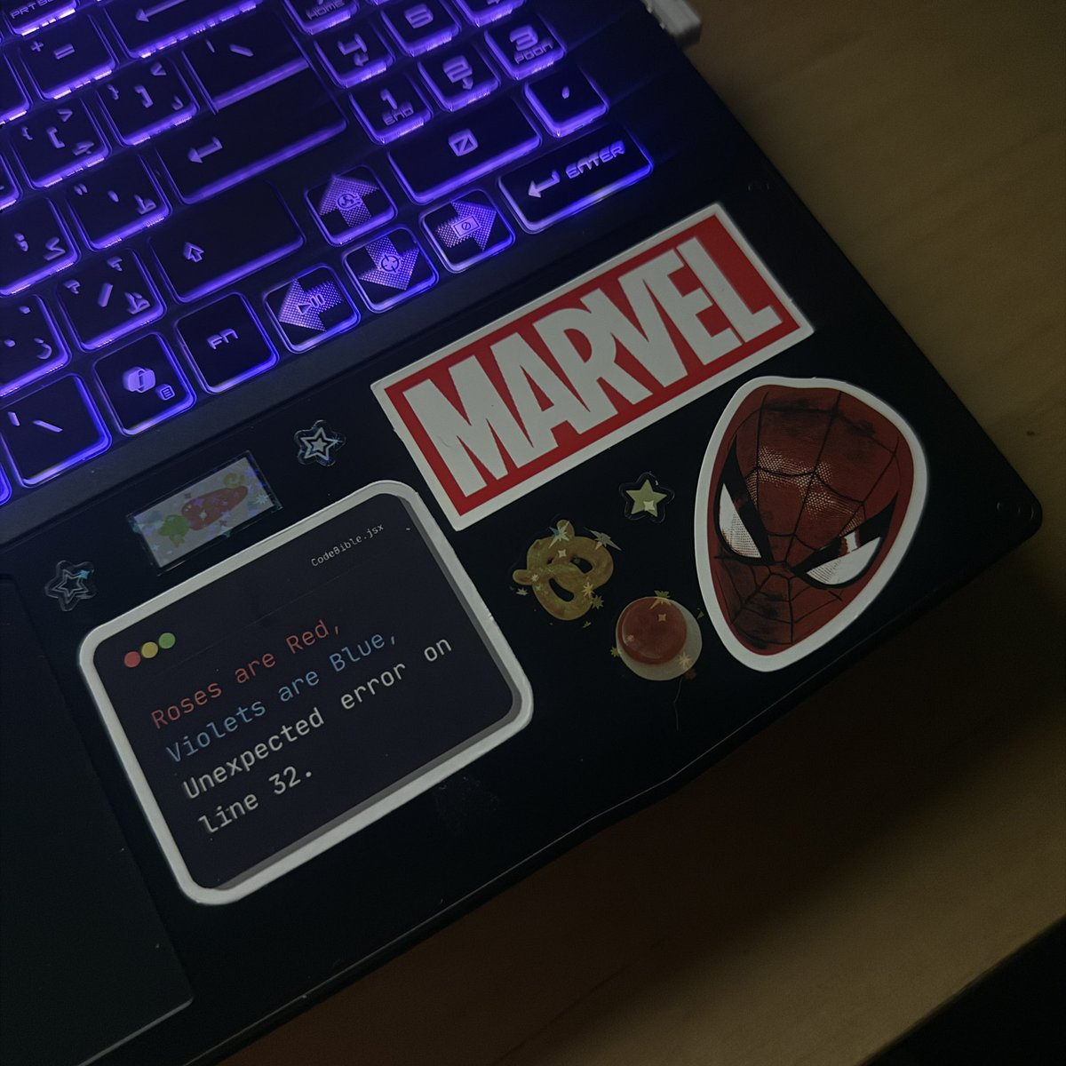 spideyverse_'s tweet photo. I’M so proud of the result if you saw my laptop at uni would you be my friend? Also everyone should show me their iPad/laptop stickers!!!
#ksu #spiderman #uni #uniprep https://t.co/AYXpgCC8Fu
